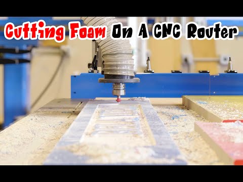 Cutting Foam with ShopSabre CNC Routervideo thumb