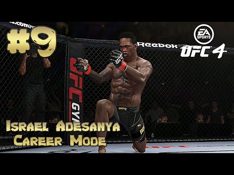 Strap Season : Israel Adesanya UFC 4 Career Mode : Part 9 : EA Sports UFC 4 Career Mode (PS4)