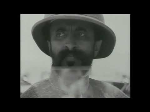 Walter Mittelholzer arriving in Addis Ababa to deliver Air crafts for Emperor Haile Selassie 1934