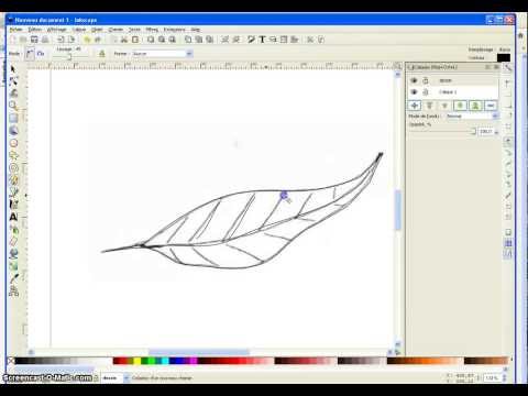 comment colorier avec inkscape