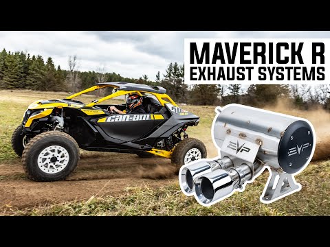 American-Made EVP Exhaust Systems for 2024 Can-Am Maverick R