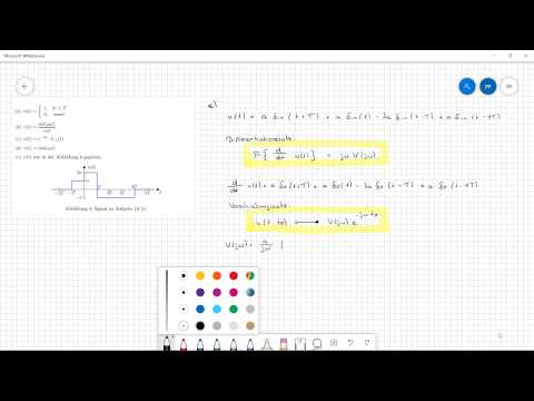 Übung "Signale und Systeme - Teil 1", Aufgabe 14