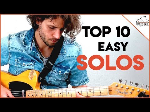 Top 10 Gitarrensolos für Anfänger