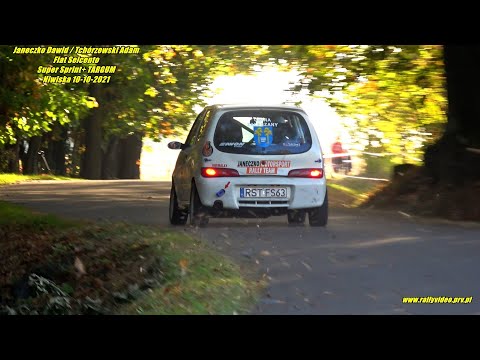 Janeczko Dawid / Tchórzewski Adam - Fiat Seicento - Super Sprint+ TARGUM Niwiska 10-10-2021