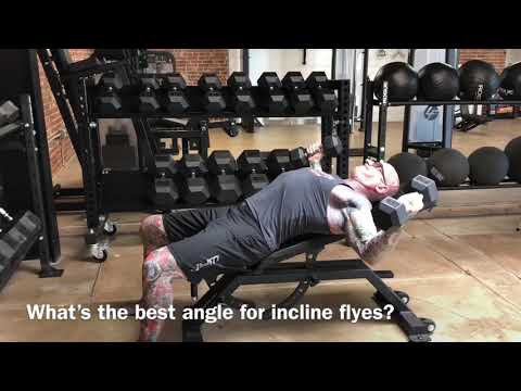 Incline Dumbbell Flyes Tip.