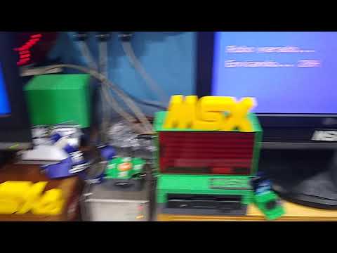 Robô ADR1R - Com controle via MSX