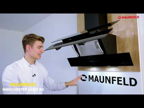 Кухонная вытяжка Maunfeld Manchester Light 90 (черный)