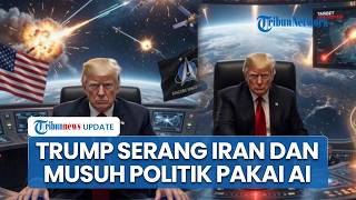 Trump Sebar Gambar dan Video AI Ejekan untuk Lawan Politik Serta Militer Iran di Akun Pribadi