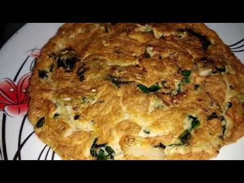 Tiffin Recipe Vegetable Egg Omelet Recipe in Marathi Video