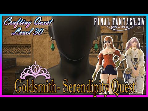 Serendipity Quest Rank 30 | Goldsmith 100% Completion | Final Fantasy XIV