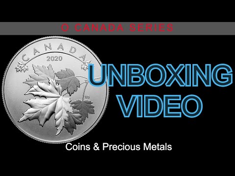 Unboxing 2020 Royal Canadian Mint - O Canada - Maple Leaves - 2nd of 6 Coin Set
