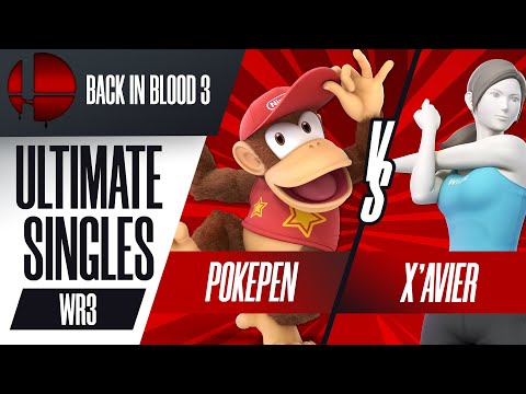 Pokepen vs. X'avier - Singles Winners Round 3 - Back In Blood 3