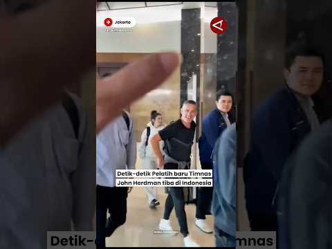 Detik-detik Pelatih baru Timnas John Herdman tiba di Indonesia