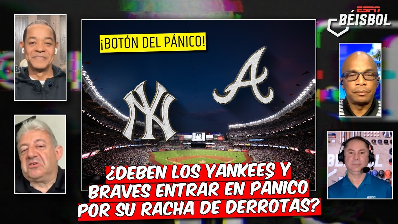 YANKEES y BRAVES al borde del CAOS. Pero ATLANTA es el que DEBE ENTRAR EN PÁNICO | ESPN Béisbol