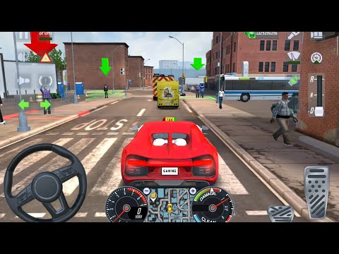 City Taxi Sim 3D - Realistic Car Driving Games Android iOS Gameplay #66