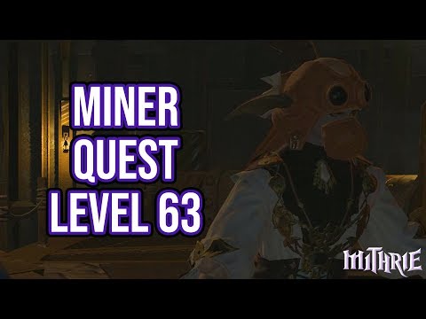 FFXIV 4.0 1125 Miner Quest Level 63