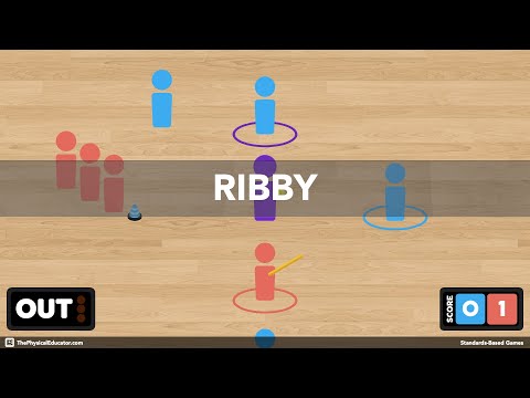 Ribby | Physical Education Game (Striking & Fielding)