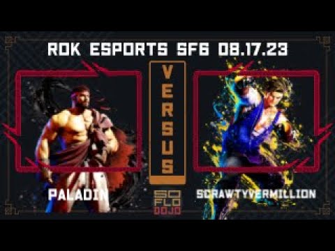 SF6 NXT LVL Gaming Aug 17, 2023 PALADIN VS SCRAWTYVERMILLION #15