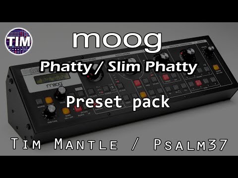 ** Moog Little Phatty Patches - 100 sounds (Slim Phatty)