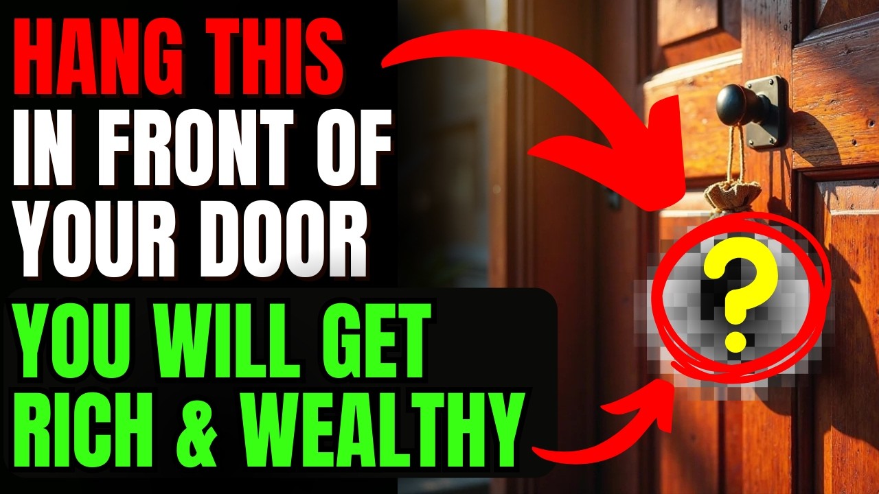 Hang These 10 Items at Your Door to Attract Money Like a Waterfall!