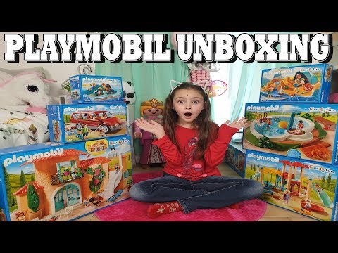 PLAYMOBIL UNBOXING: The holiday house (9420, 9421, 9422, 9423, 9424, 9425)