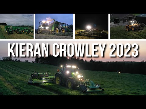 Kieran Crowley Agri SILAGE 2023 right beside Dunworley Bay #wildatlanticway ~ NEW 50FT RAKE & 6250R