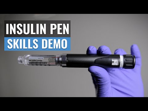 Diabetes: How to Use an Insulin Pen?