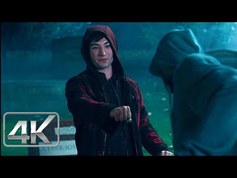 Liga de la Justicia (2017) The Flash & Cyborg Desentierra a Superman