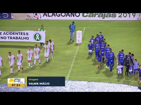 CSA 1 x 1 Coruripe - Gols &  Melhores Momento  /Semifinal - Volta / Alagoano 2019