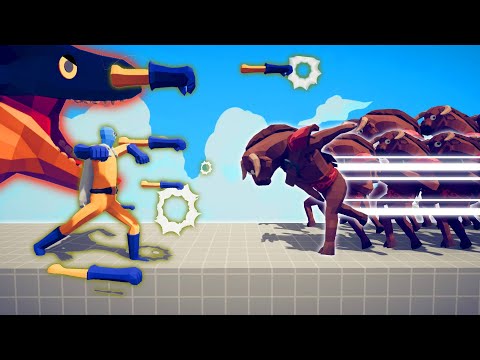 BOSS of FACTION vs 100x MINOTAUR | TABS - Totally Accurate Battle Simulator