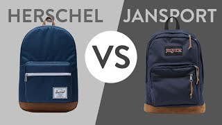 Herschel vs JanSport - Ultimate Pop Quiz and Right Pack Comparison