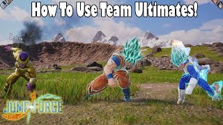 Jump Force How To Use Team Ultimates/Combos