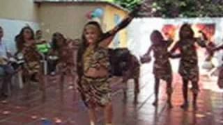 preview picture of video 'presentacion del baile la anaconda'