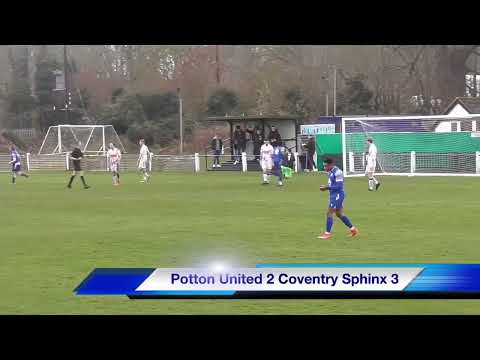 Potton United v Coventry Sphinx Saturday 7th March 2022