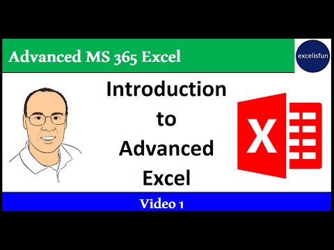 Microsoft 365 Excel Complete Class free from excelisfun at YouTube 365 MECS 00