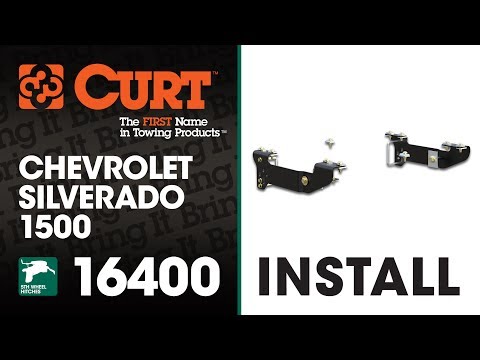 5th Wheel Hitch Install: CURT 16400 5th Wheel Bracket on a Chevy Silverado