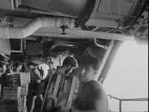 HMS Eagle - Replenishment at Sea - 1966