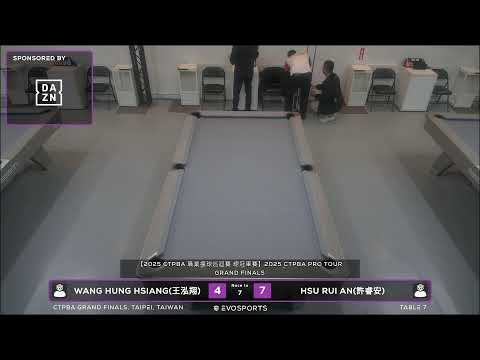 ALBERT JAMES MANAS vs KUO PO CHENG - CTPBA GRAND FINALS - TABLE 7 | EvoSports
