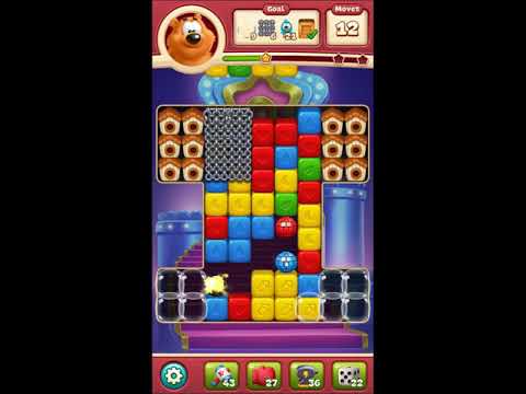 Toon Blast Level 2463 - NO BOOSTERS 🐻🐺🐱 | SKILLGAMING ✔️