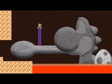 God Mode Luigi vs the Stone Statues Temple
