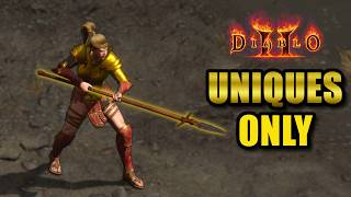 [LIVE]🔴 The Highest Potential Gear Grind - D2R Uniques Only Amazon