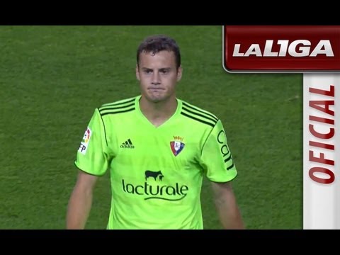 Gol de Oriol Riera (2-1) en el Atlético de Madrid - Osasuna - HD