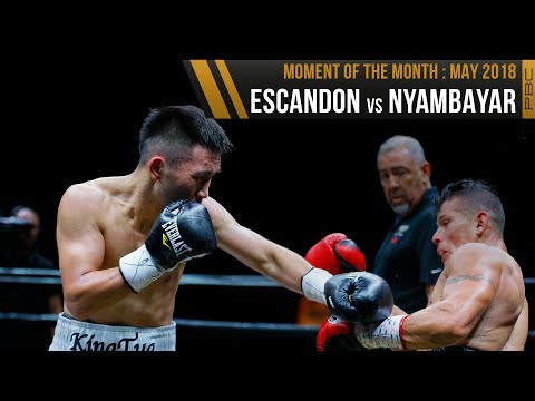 May 2018 Moment of the Month: Escandon vs Nyambayar