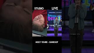 Download lagu Nicky Youre Sunroof studio version vs live performance mp3