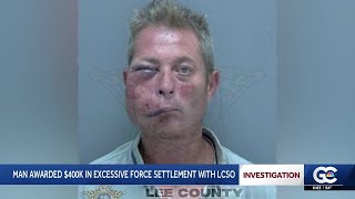 Man beaten during arrest gets $400K in settlement with Lee County Sheriff's Office