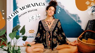 Autumn Morning Routine