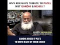 Why RRR gave tribute to Patel not Gandhi & Nehru? By Vijayendra Prasad, RRR Writer