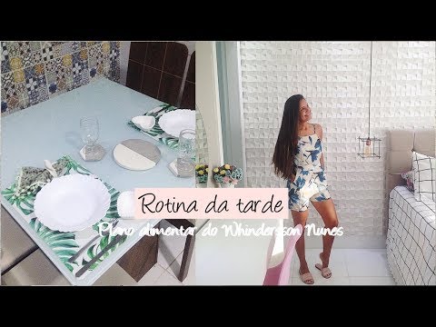 Fim de tarde :: Fazendo a janta com o marido | Plano alimentar do Whindersson Nunes