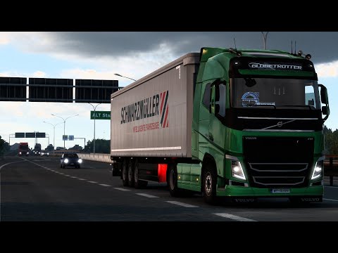 ETS2 1.40 - ProMods 2.55 - Volvo FH12 460 - Trip: Naples - Catania