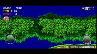 Sonic 2 Mobile Part 3: Aquatic Ruin Zone (GAMEPLAY)